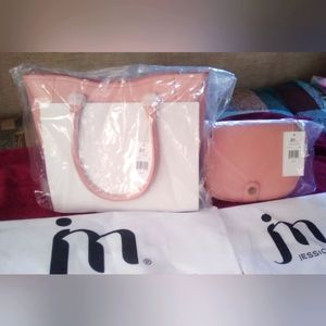 X-MAS SPECIAL-~Jessica Moore Tote and Mini Saddle NWT